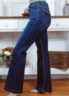 Risen jeans flare