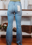 Happiness Trails Boutique - Risen jeans high rise medium wash flare