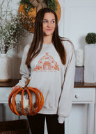 Happiness Trails Boutique - Support Local Bella Canvas sweatshirt