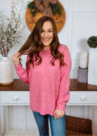 Happiness Trails Boutique - Pink Knit Sweater