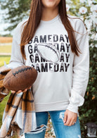 Gameday Football graphic sweatshirt