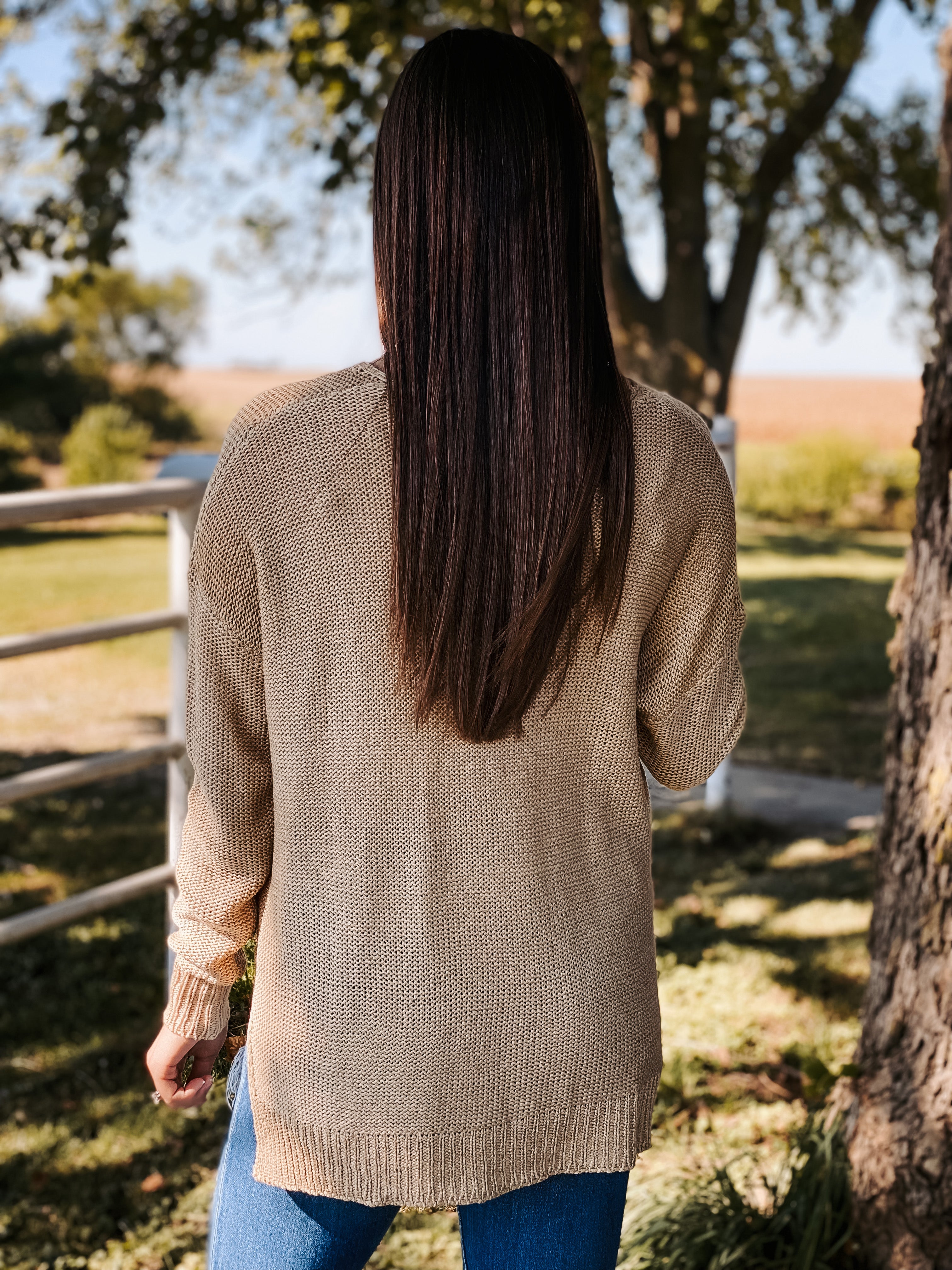 Tan sweater